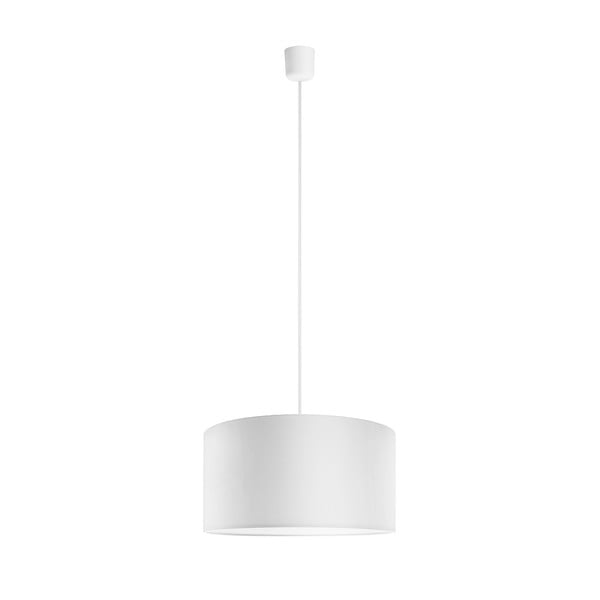 Biele závesné svietidlo Bulb Attack Tres, ⌀ 36 cm
