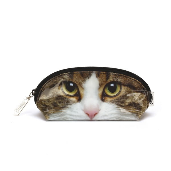 Oválna kozmetická taška Tabby Cat