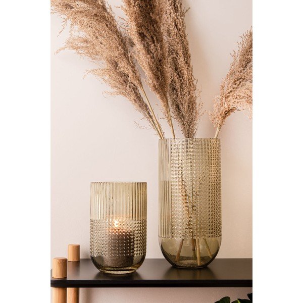 Zelená sklenená váza PT LIVING Attract, výška 30 cm-image-1