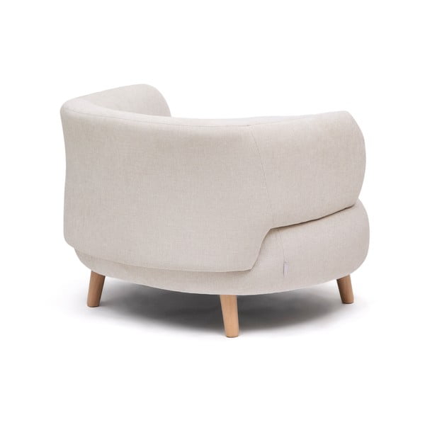 Béžové ženilkové kreslo Luisa – Kave Home-image-4