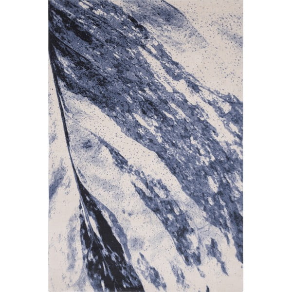 Modrý vlnený koberec 200x300 cm Albo – Agnella