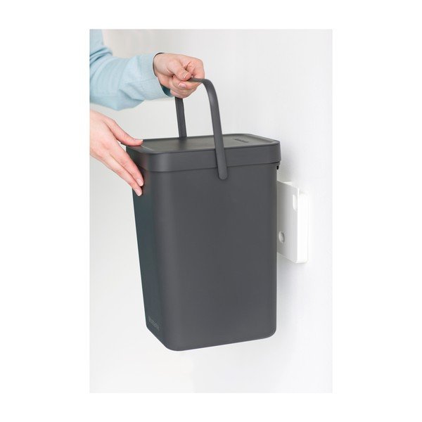 Kôš Sort & Go 12 l, sivý-image-4
