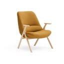 Kreslo v horčicovej farbe Dins – Teulat