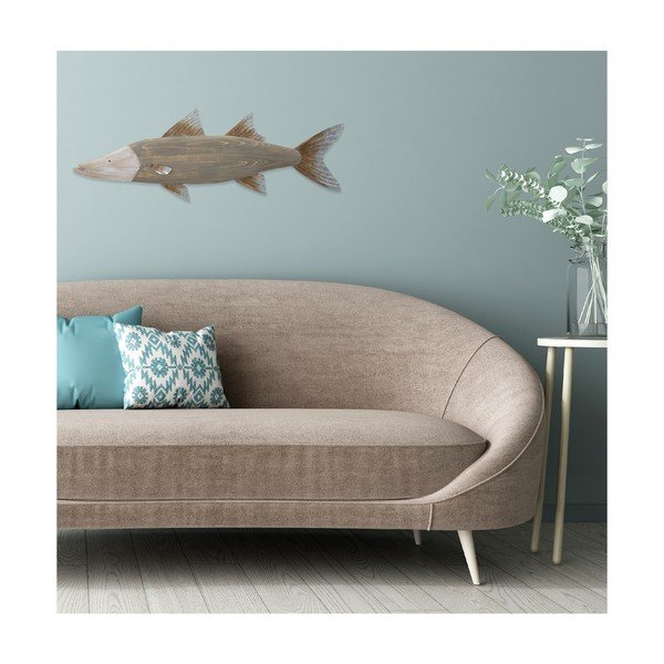 Nástenná dekorácia Mauro Ferretti Fish, 99 × 33,5 cm-image-1
