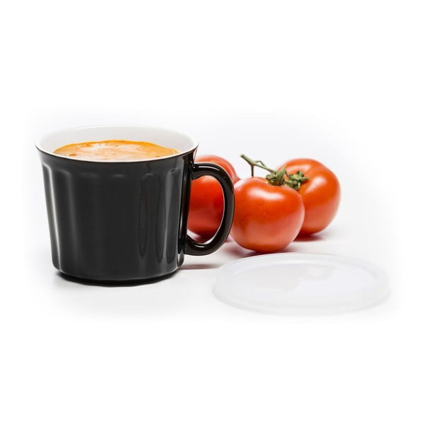 Čierny hrnček na polievku Sagaform, 500 ml-image-2