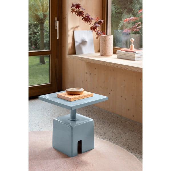 Kovový odkladací stolík 40x40 cm Chubby – Zuiver-image-1