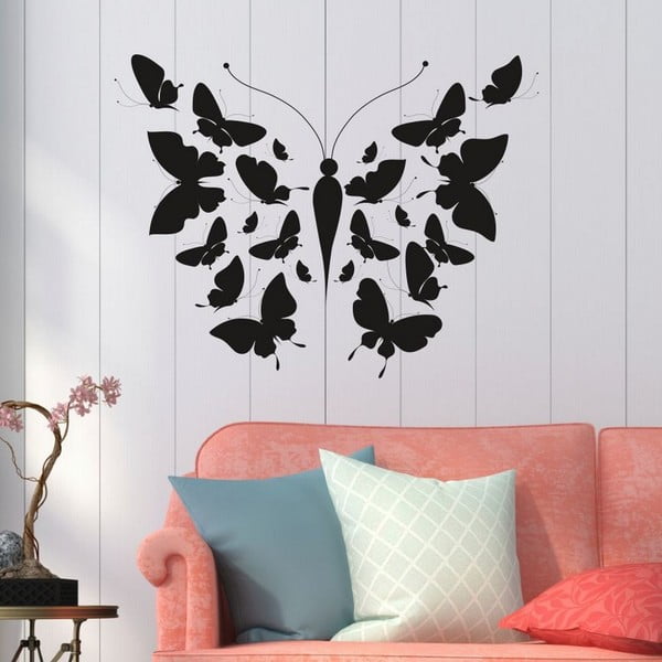Dekoratívna nálepka na stenu Big Butterfly