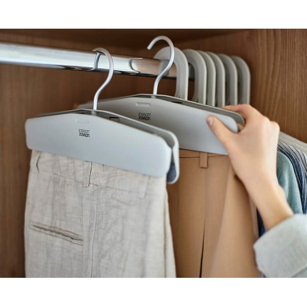 Plastové vešiaky v súprave 2 ks na nohavice Orderly – Joseph Joseph-image-1