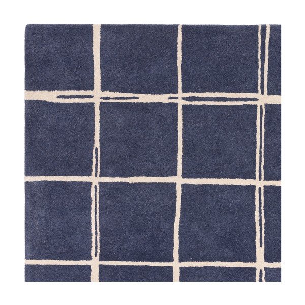 Modrý ručne tkaný vlnený koberec 160x230 cm – Asiatic Carpets-image-4