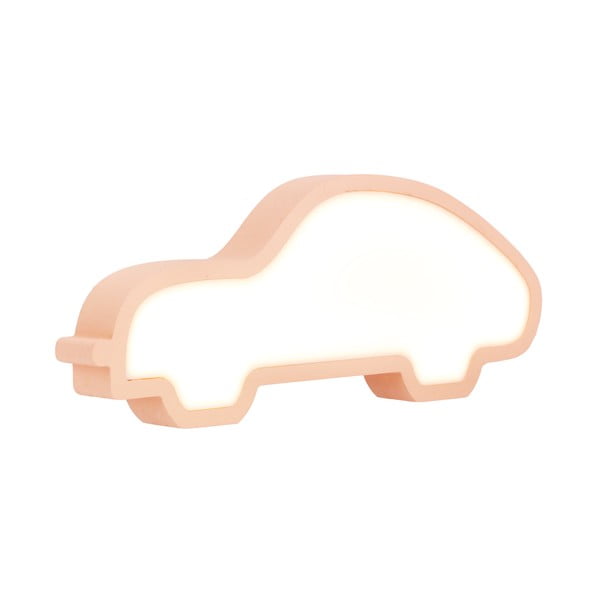 Ružová detská lampička Car - Candellux Lighting-image-1