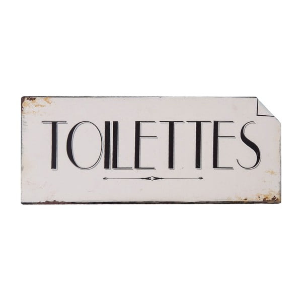 Nástenná ceduľka na toalety Antic Line Toilettes