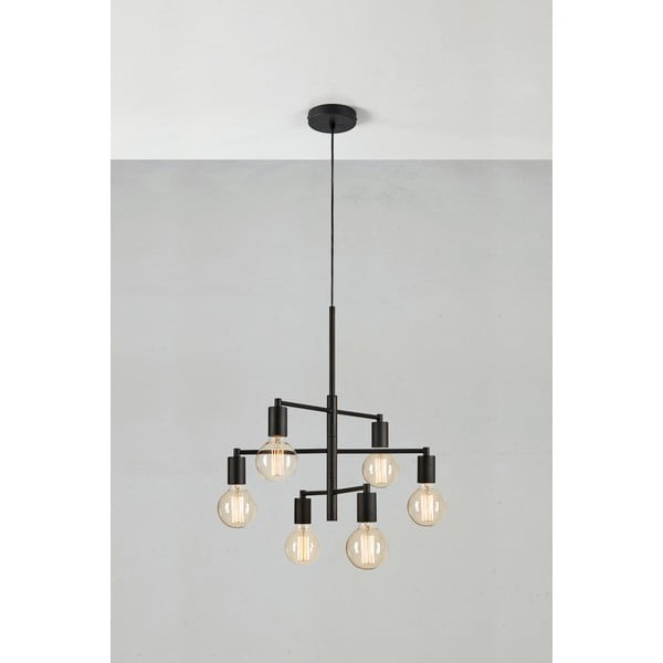 Čierne závesné svietidlo Cielo – Markslöjd-image-1