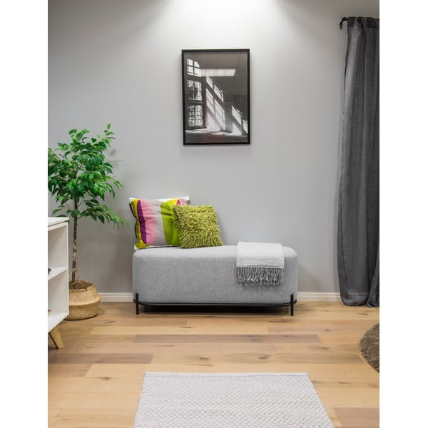 Sivý puf Tenzo Harry, šírka 122 cm-image-1