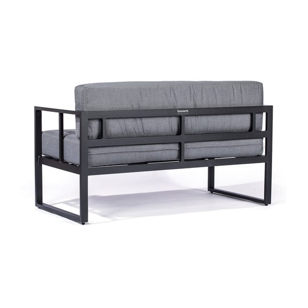 Grafitovosivá dvojmiestna záhradná pohovka Bonami Selection Bellisima-image-4