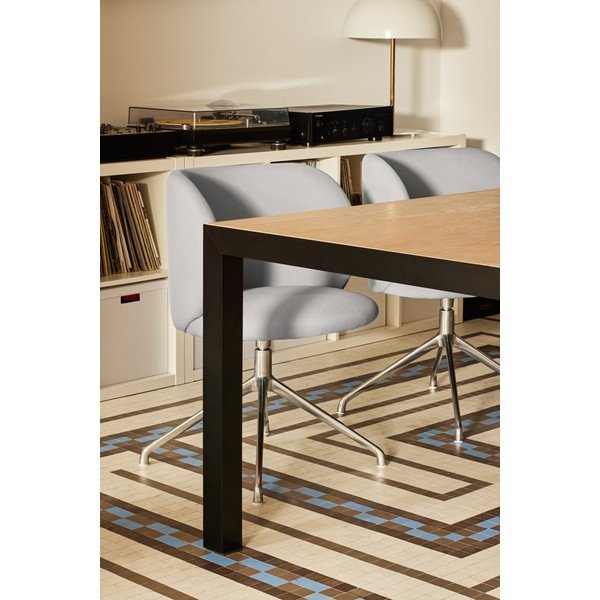 Jedálenský stôl s doskou z dubového dreva 75x180 cm Alma – Teulat-image-3