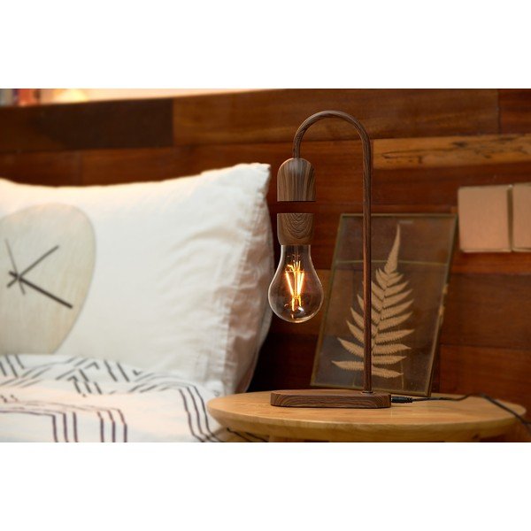 Čierna stolová lampa (výška 36,5 cm) Evaro – Gingko-image-3