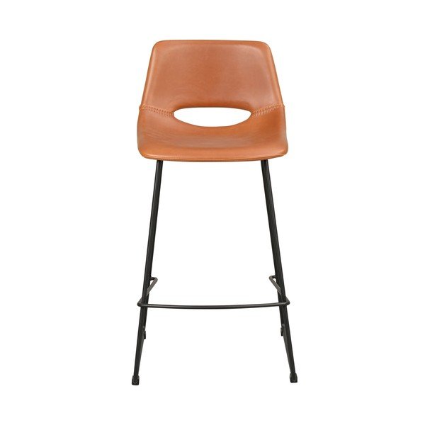 Koňakovohnedé barové stoličky v súprave 2 ks 89 cm Manning - Rowico-image-3