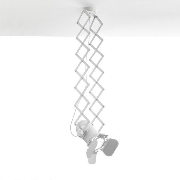 Závesné svietidlo s pantografovým systémom Tomasucci E×tension White-image-2