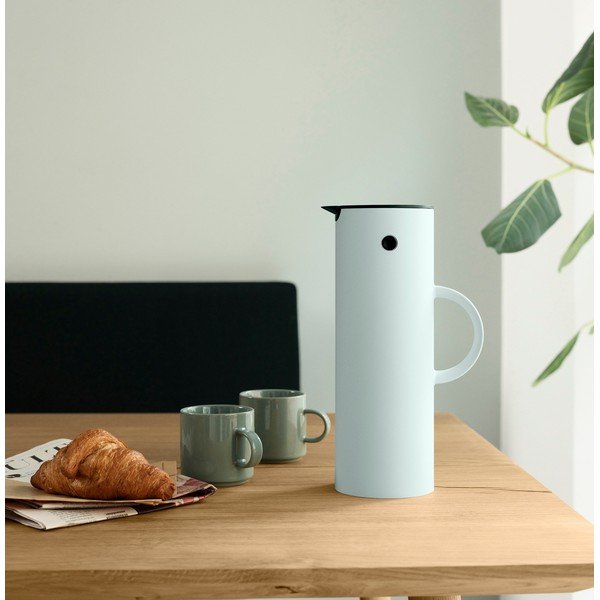 Sivá plastová termokanvica 1 l EM77 – Stelton-image-1