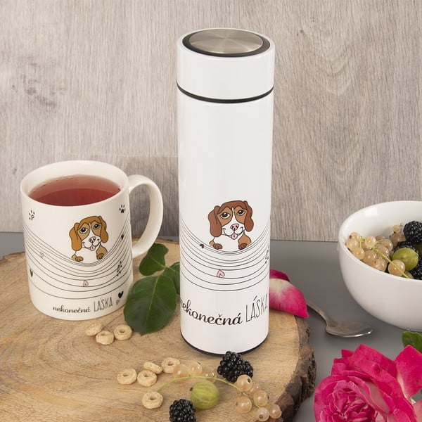 Biela termoska 400 ml – Orion-image-1