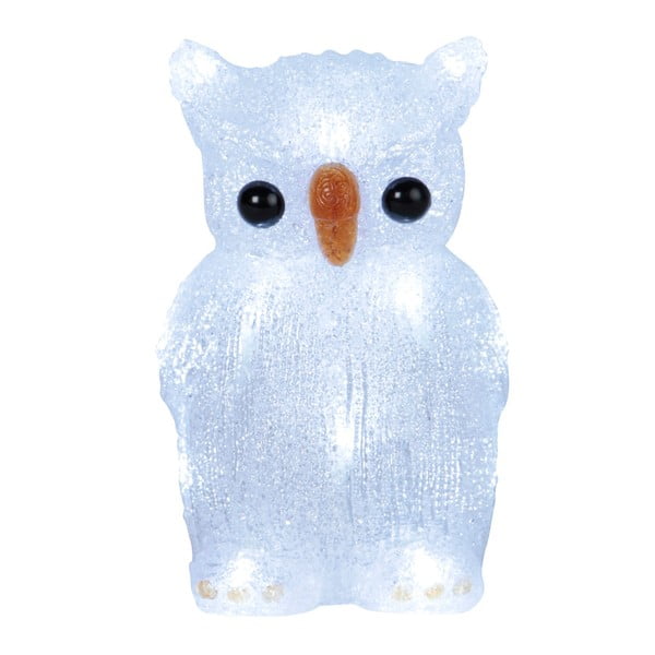 Svietiaca dekorácia Best Season Crystal Owl