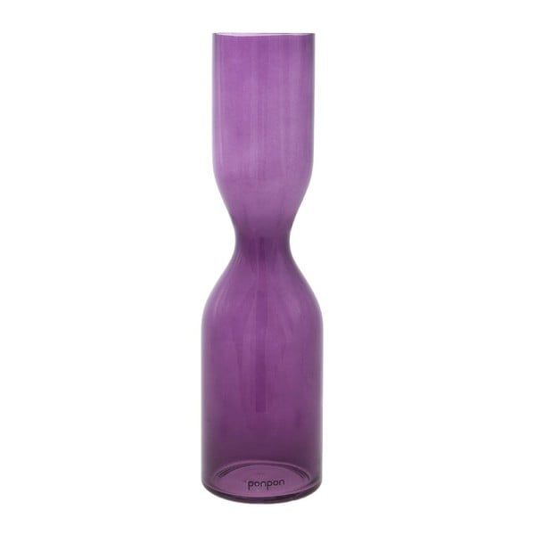 Váza Pinch 36 cm, fialová