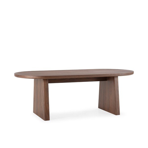 Jedálenský stôl v dekore orecha 100x200 cm Blair – MOME