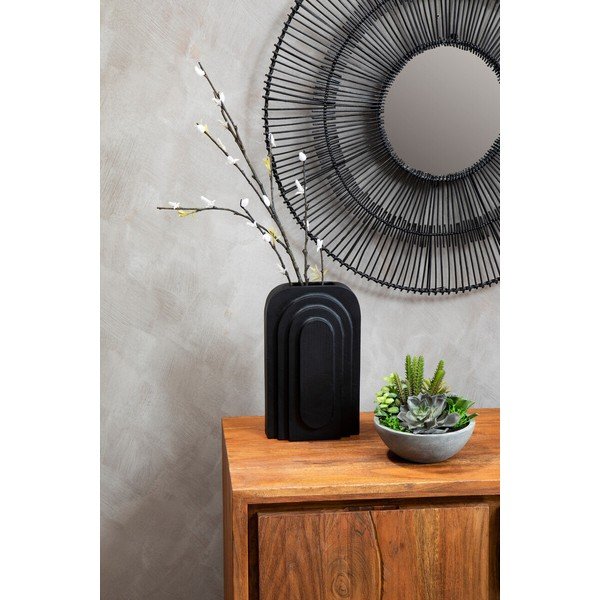 Komoda z masívu akácie v tmavo prírodnej farbe 92x82x40 cm Simla – Premier Housewares-image-2