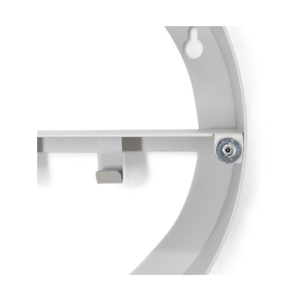 Taupe kovová závesná/so zrkadlom kúpeľňová skrinka 35x35 cm Sonnet – Spinder Design-image-1