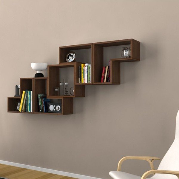 Polica Leon Walnut-image-1