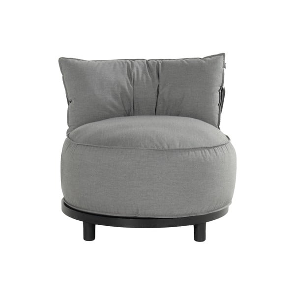 Svetlosivé polstrované záhradné kreslo Emma – Hartman-image-2