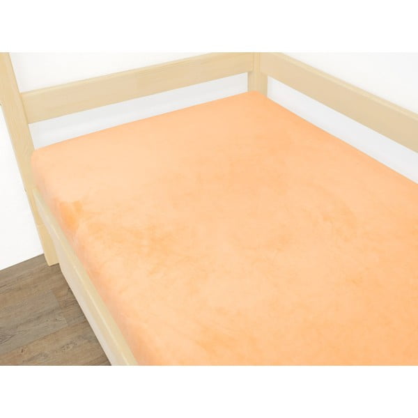 Oranžová plachta z mikroplyšu, 70 x 160 cm