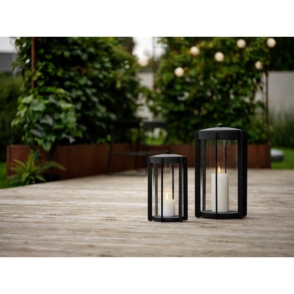 Čierny LED lampáš na USB (výška 35 cm) Firefly – Zone-image-1