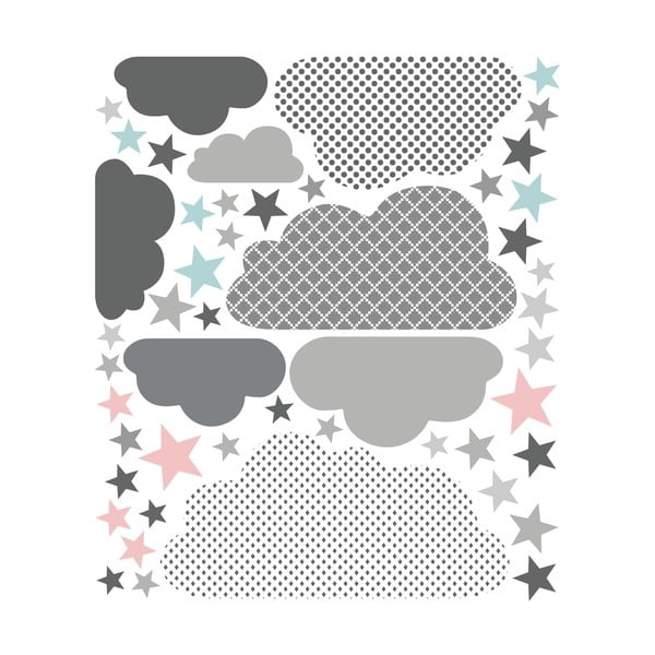 Nástenná samolepka Ambiance Scandinavian Clouds From The Far North-image-2