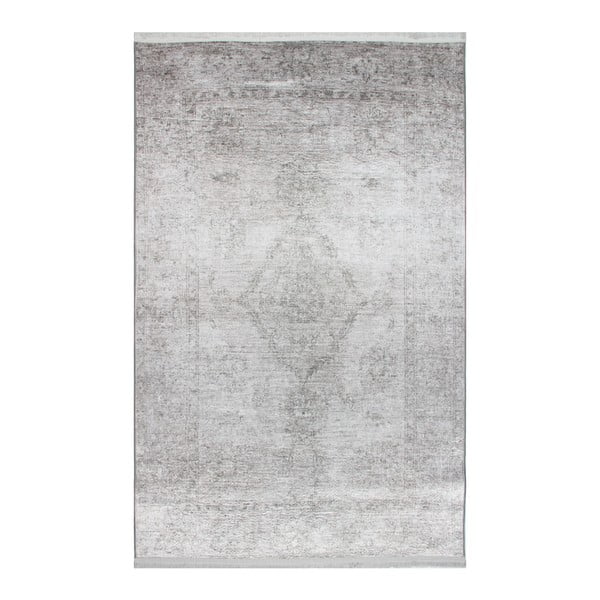 Svetlosivý koberec Dianne, 75 × 150 cm