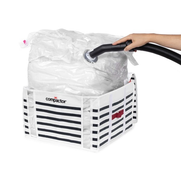 Úložný box na oblečenie Compactor Medium Mariniere 3D Vacuum Bag, 125 l-image-4