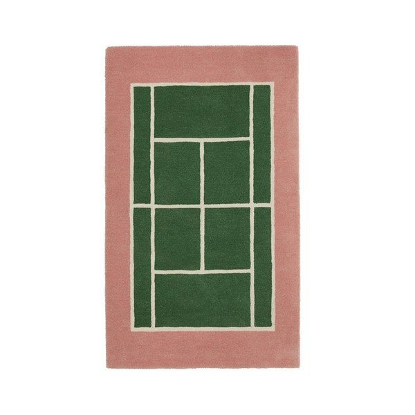 Detský hrací koberec s prímesou vlny 88x150 cm Tennis – OYOY Mini