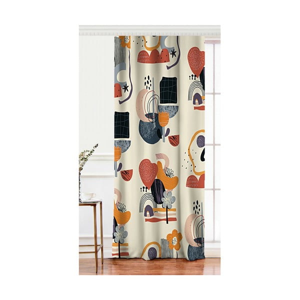 Záves s prímesou bavlny Minimalist Home World, 140 x 260 cm