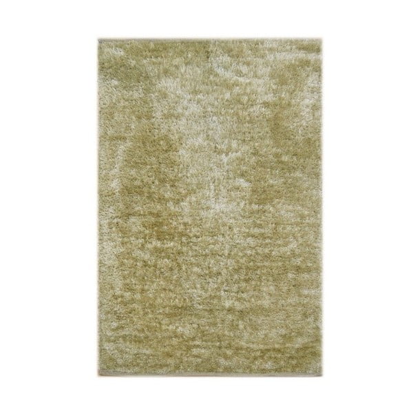 Ručne viazaný zelený koberec Zerdosi, 165x120cm