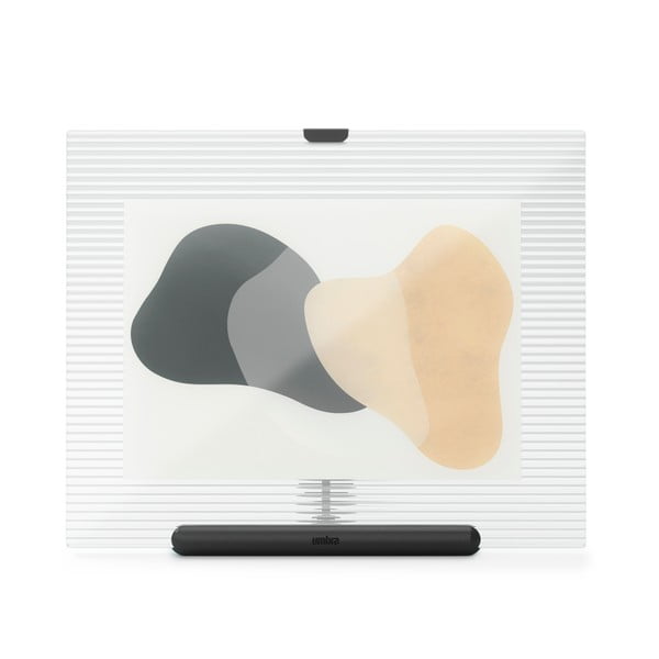 Čierny sklenený stojací rámček 19x23 cm Flute – Umbra-image-2