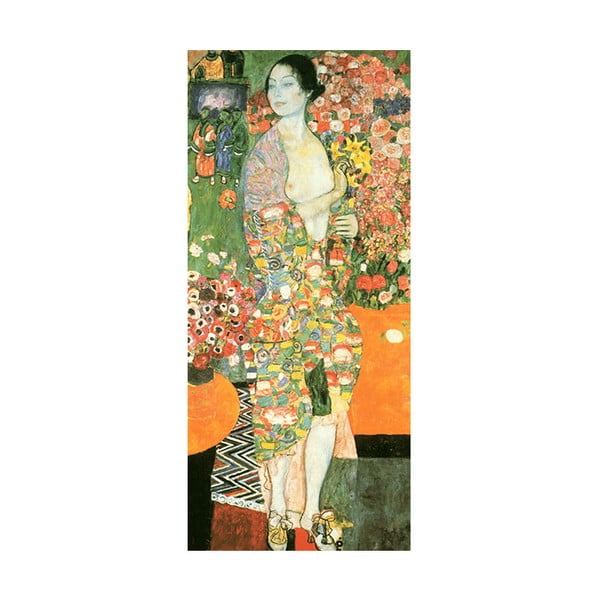 Obraz Gustav Klimt - The Dancer, 90x40 cm
