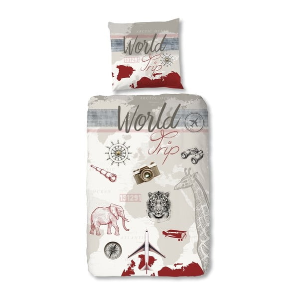 Detské obliečky na jednolôžko z čistej bavlny Muller Textiels Smielos, 135 × 200 cm