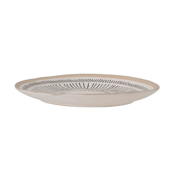 Čierno-biely kameninový tanier Bloomingville Eliana, ø 26 cm-image-2