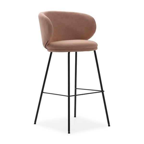 Svetloružové barové stoličky v súprave 2 ks (výška sedadla 65 cm) Rush – Marckeric