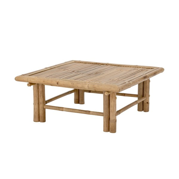 Bambusový záhradný odkladací stolík 72x72 cm Korfu – Bloomingville-image-2