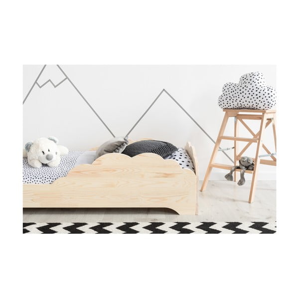 Detská posteľ z borovicového dreva Adeko BOX 9, 90 × 200 cm-image-3