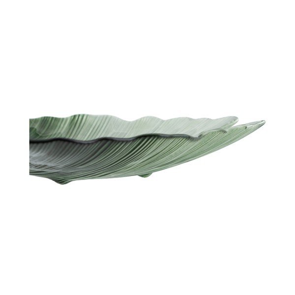Sklenená dekoratívna tácka 31x33 cm Gingko – Ixia-image-4