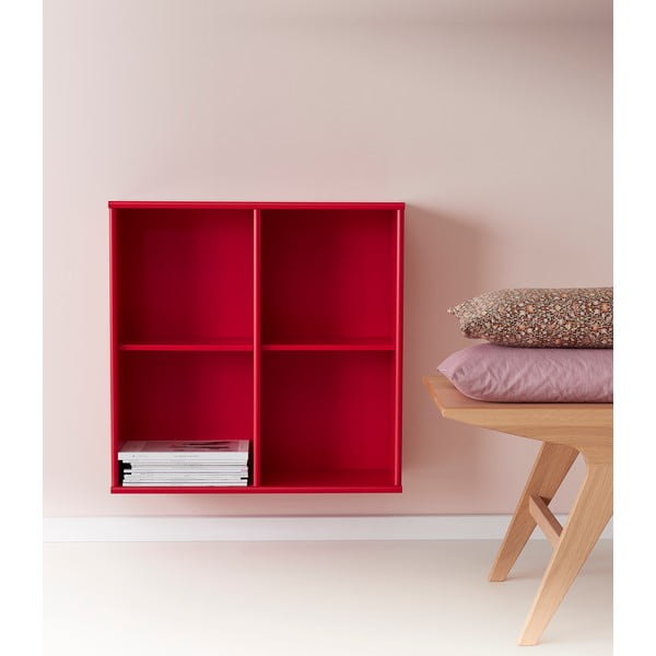 Červená nástenná knižnica Mistral 025-image-1