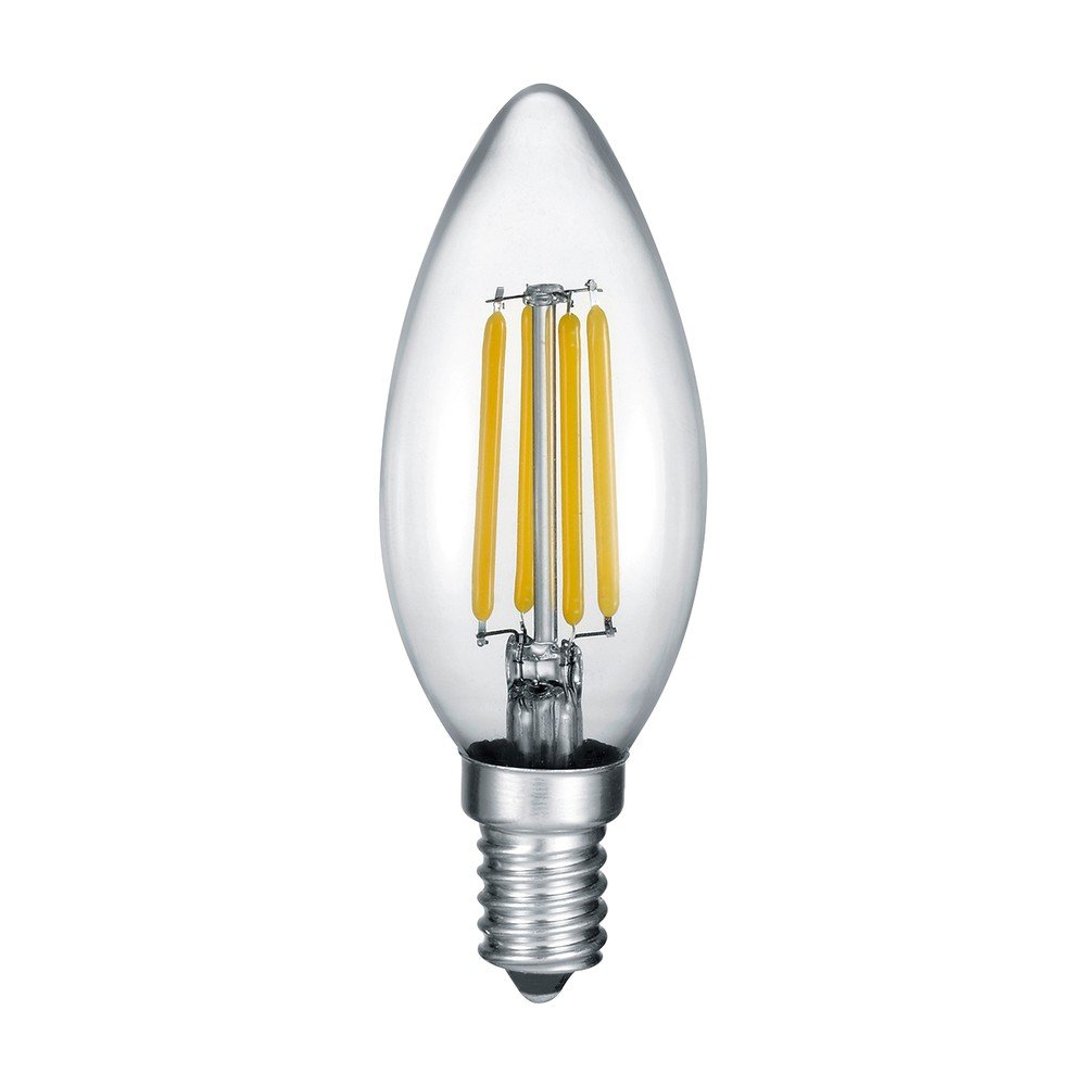 Teplá biela LED/filamentová žiarovka E14, 2 W Kerze – Trio