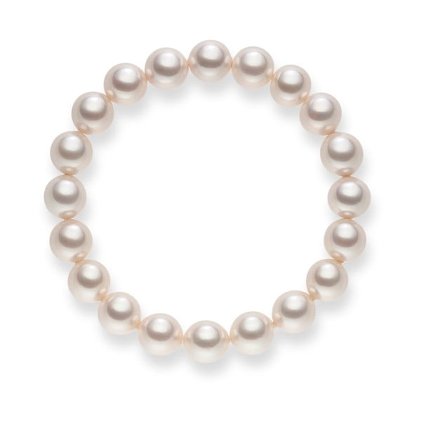 Perlový náramok Pearls Of London Mystic Lily, dĺžka 19,5 cm